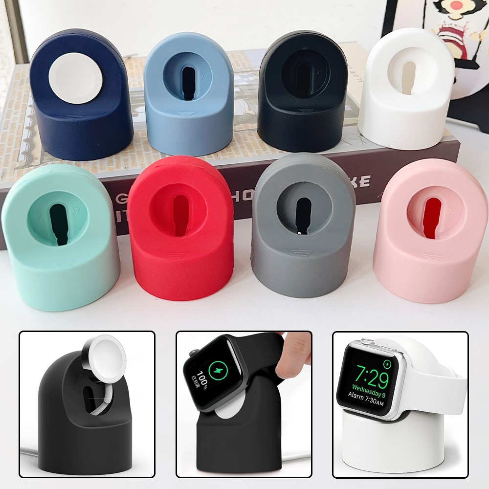 Watch Charging Dock - Universal Desktop Ornaments Silicone Watch Charging