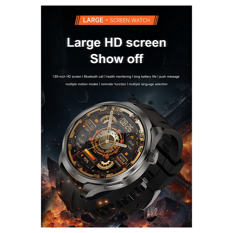 Smartwatch Watches With Bluetooth - 1.85-Inch Ultra HD Smart Watch NFC