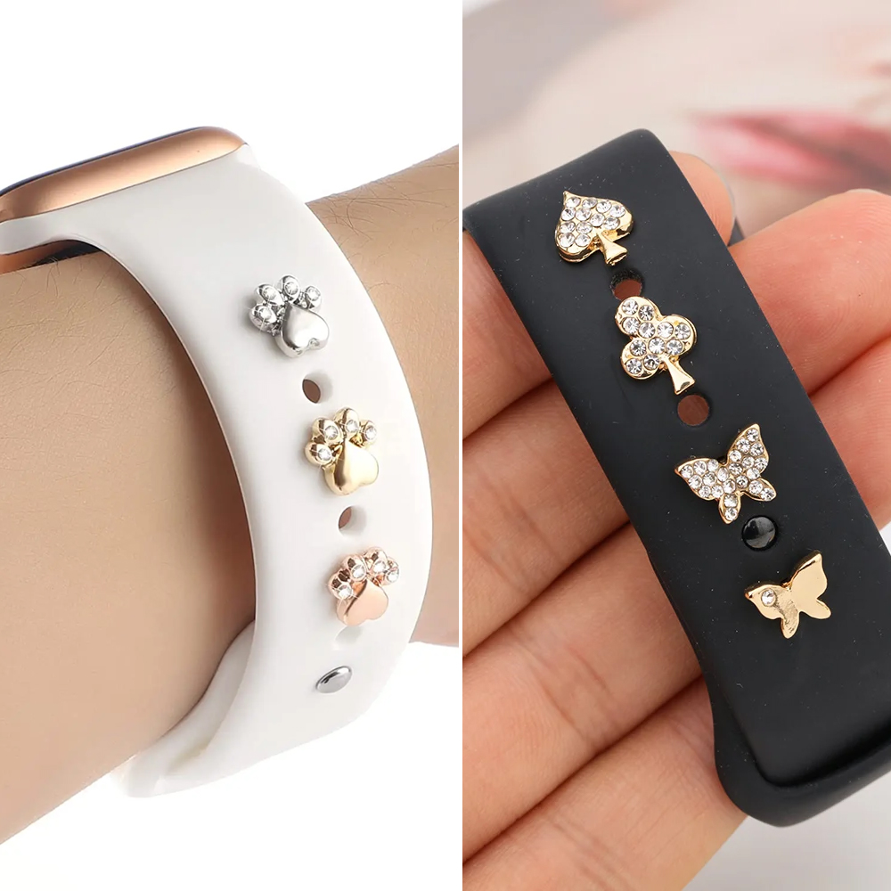 Smartwatch Iphone Watches For Women - Charms for Apple Watch Silicone Band