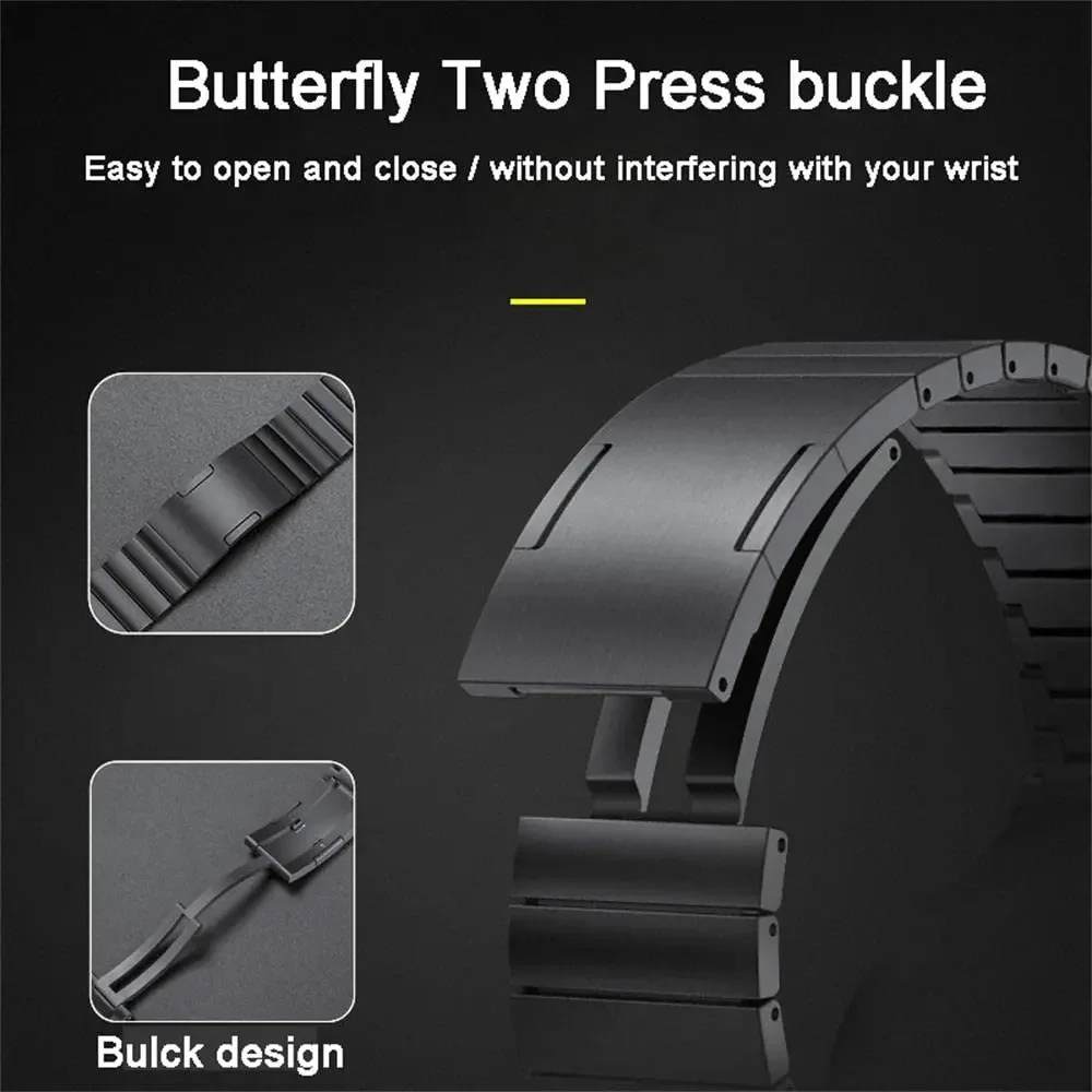 22mm Titanium Alloy Strap For  - Seiko Watches Smartwatch ulasan dan harga