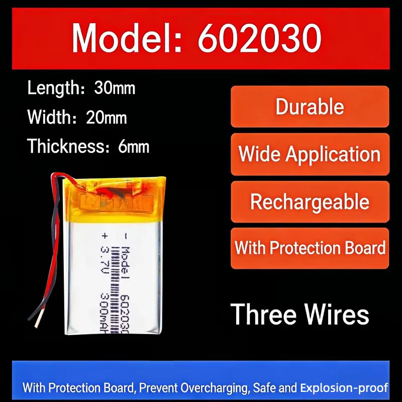 3.7V 300mAh 602030 Lithium Bat - Smartwatch Watches With Bluetooth ulasan dan harga