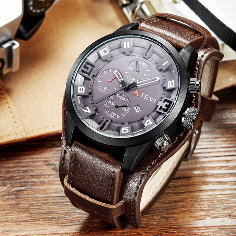 Retro Men's Watches Classic Lu - Solar Powered Watch ulasan dan harga