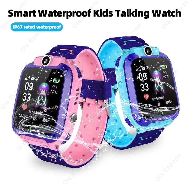 Q12 Kids Smart 2G Call Phone W - Smartwatch Digital Watches For Kid Boy With Alarm ulasan dan harga
