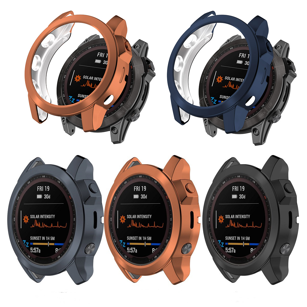Protective Case Cover for Garm - Solar Powered Watch ulasan dan harga
