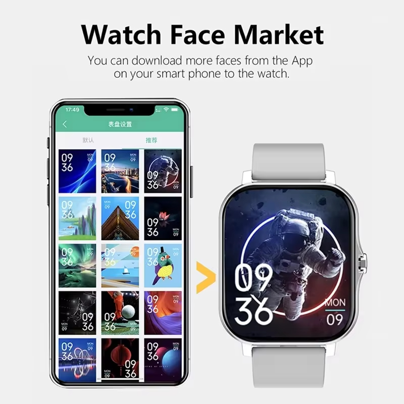 Lenovo Sport Smart Watch Water - Smartwatch Health Watches For Men ulasan dan harga
