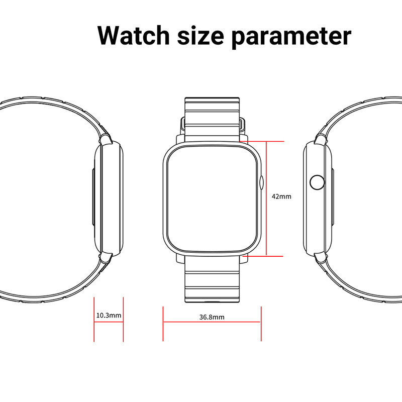 IP68 Smart Watch men fitness b - Smartwatch Iphone Watches For Women ulasan dan harga