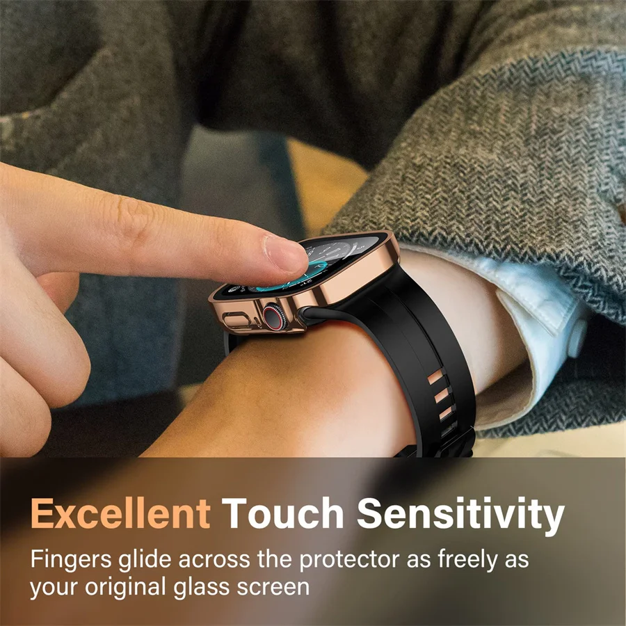 Glass+cover For Apple Watch ca - Smartwatch Iphone Watches For Women ulasan dan harga