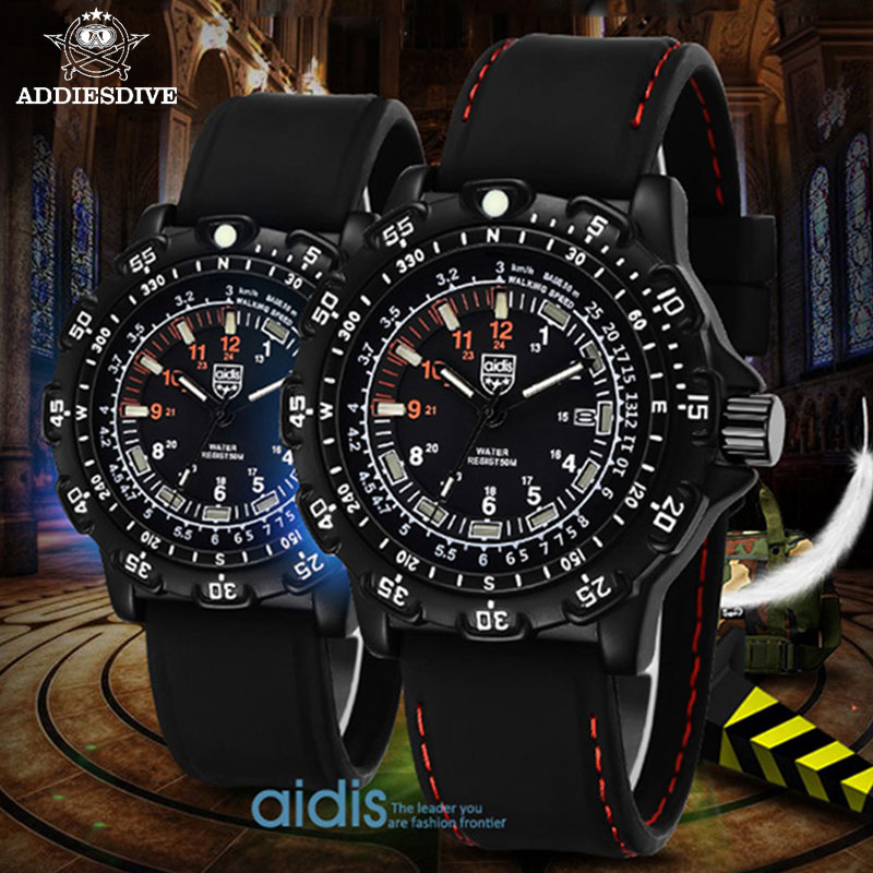 Addies Military Watch Special  - Solar Powered Watch ulasan dan harga
