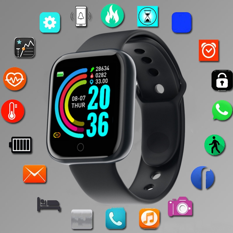 Smart Watch For Men Women Spor - Smartwatch Square Watches For Men ulasan dan harga