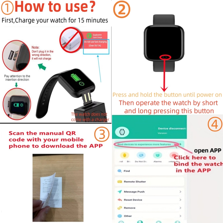 Smart Watch For Men Women Spor - Smartwatch Square Watches For Men ulasan dan harga
