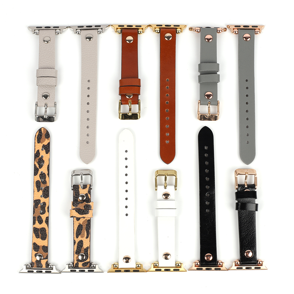 Slim Thin Band Leather Rivet S - Smartwatch Slim Watches For Men ulasan dan harga