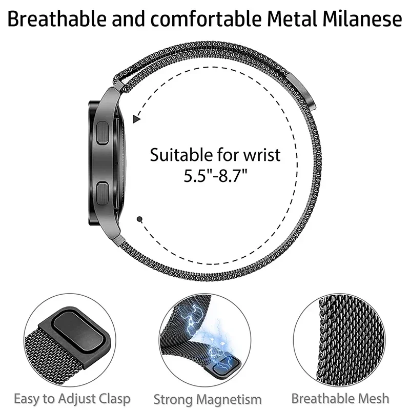 Milanese Loop for apple watch  - Smartwatch Iphone Watches For Women ulasan dan harga