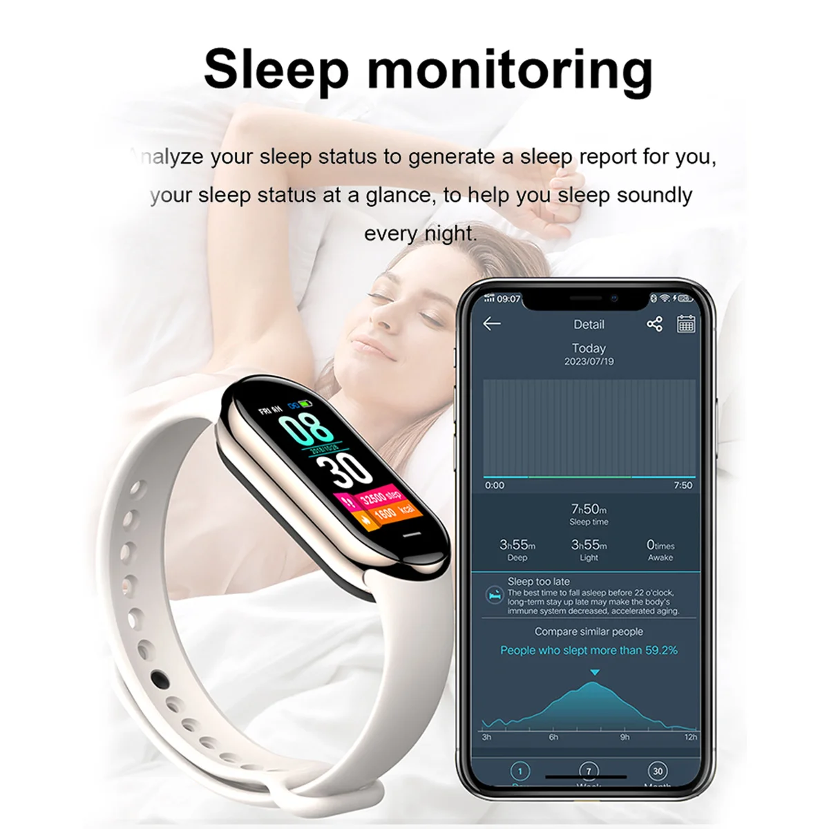2025 Trend M8 Band Smart Men W - Smartwatch Trending Watches For Women ulasan dan harga