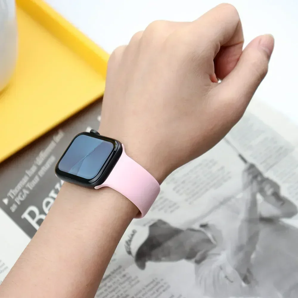 Sport Soft Silicone For Apple  - Smartwatch Iphone Watches For Women ulasan dan harga