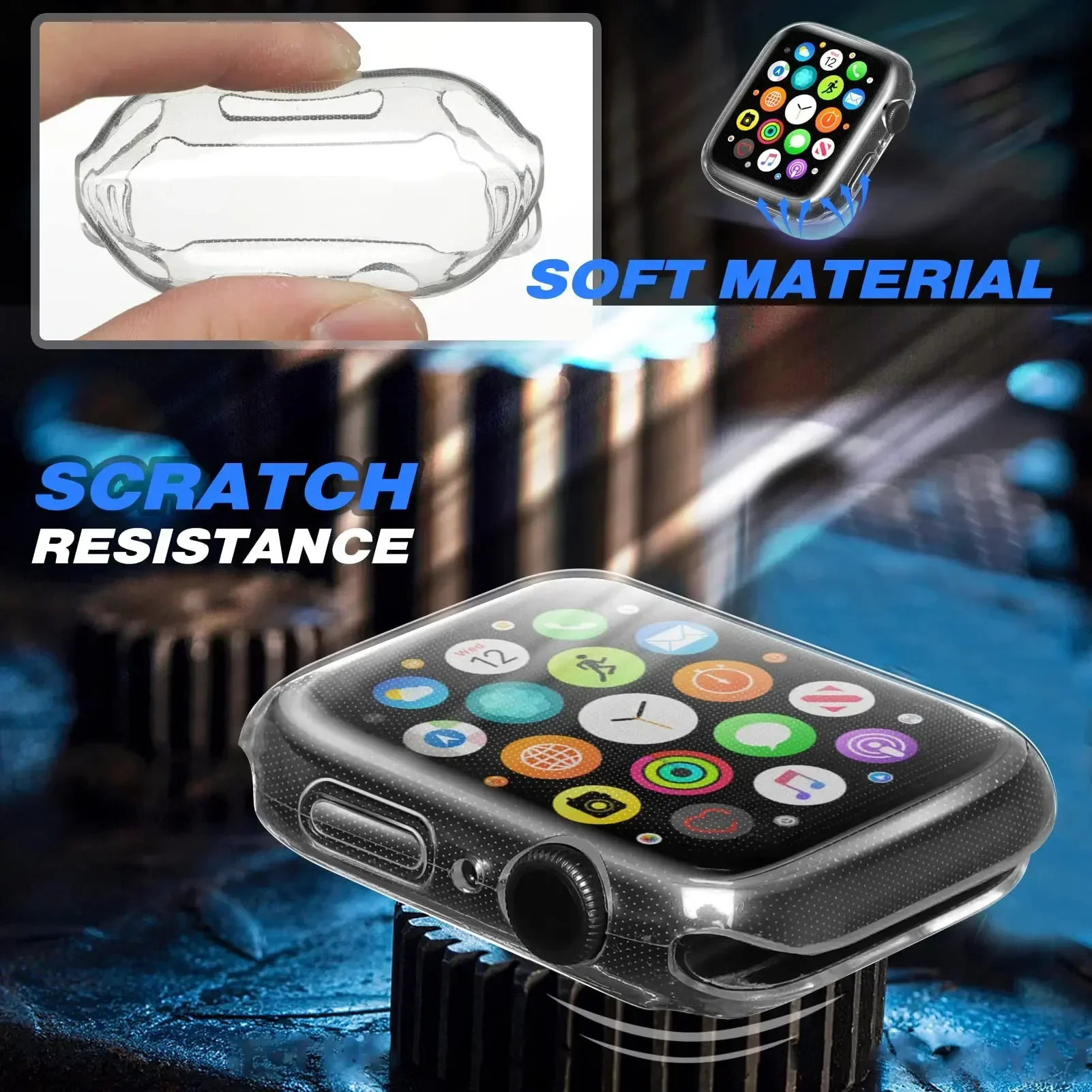 Cover For Apple Watch Case 44m - Smartwatch Iphone Watches For Women ulasan dan harga