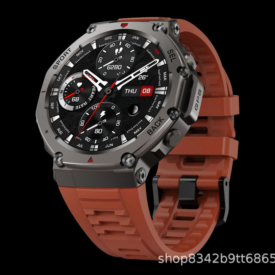DM58 Smart Watch, AMOLED Displ - Smartwatch Watches With Bluetooth ulasan dan harga