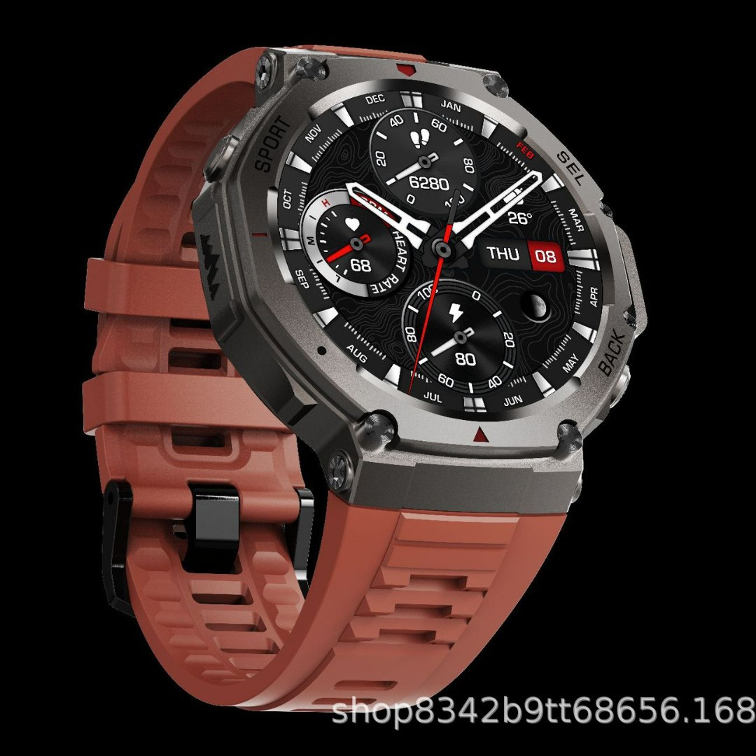 DM58 Smart Watch, AMOLED Displ - Smartwatch Watches With Bluetooth ulasan dan harga