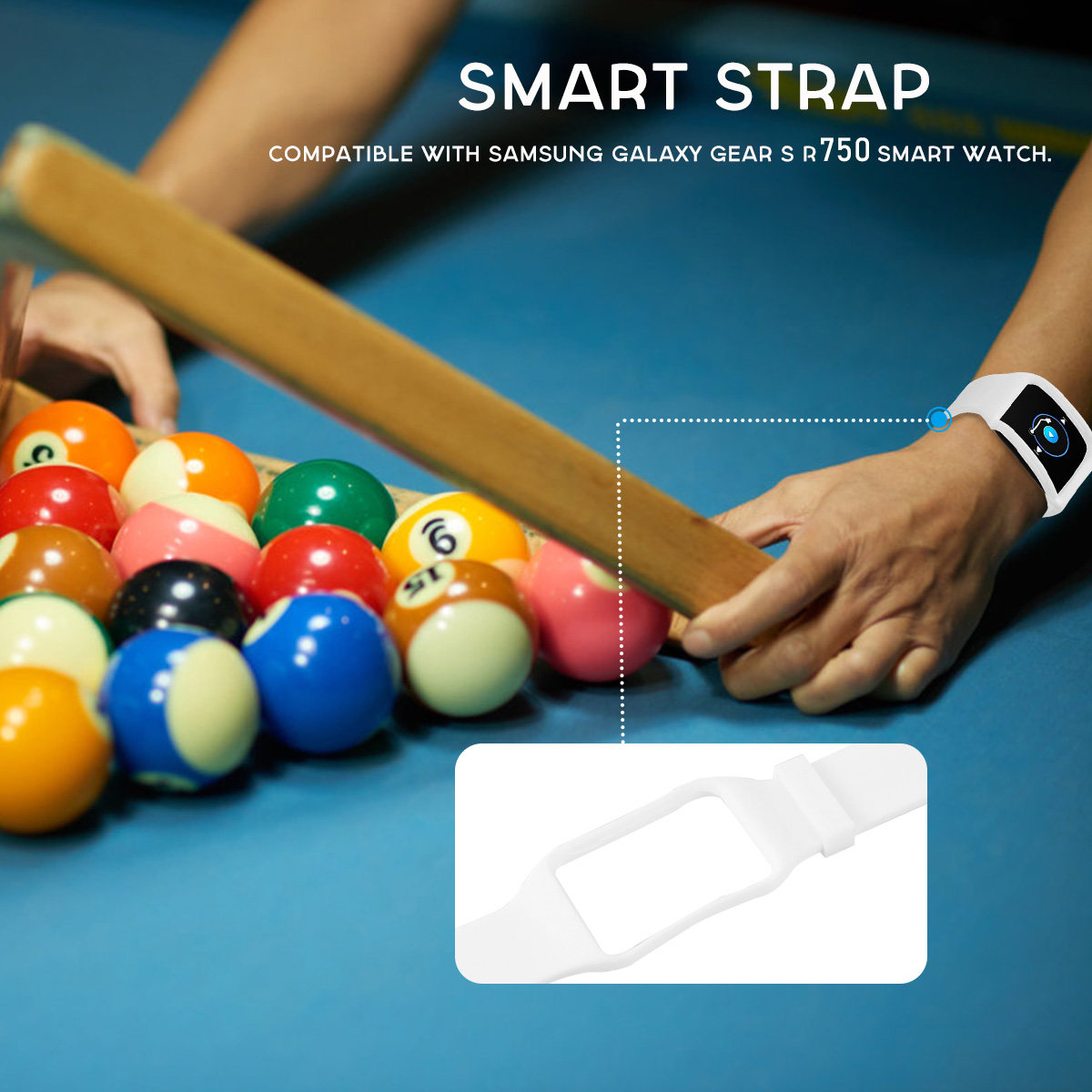 Tpe Smart Watch Band for S R75 - Smartwatch Premium Watches For Men ulasan dan harga