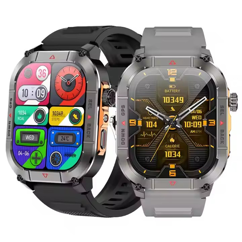 New HK84 Men Smart Watch AMOLE - Smartwatch Health Watches For Men ulasan dan harga
