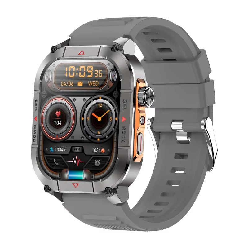 New HK84 Men Smart Watch AMOLE - Smartwatch Health Watches For Men ulasan dan harga