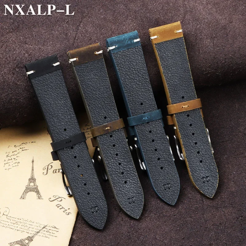 Vintage Oil Wax Leather Watch  - Seiko Watches Smartwatch ulasan dan harga