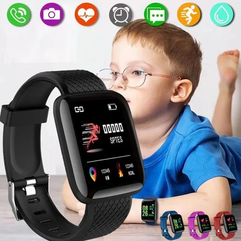 Smart Watch Sport Fitness Kids - Smartwatch Digital Watches For Kid Boy With Alarm ulasan dan harga
