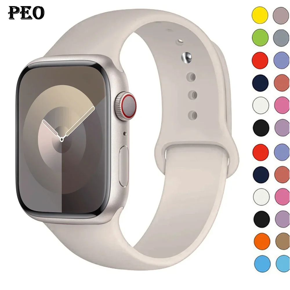 Silicone Band For Apple Watch  - Smartwatch Iphone Watches For Women ulasan dan harga