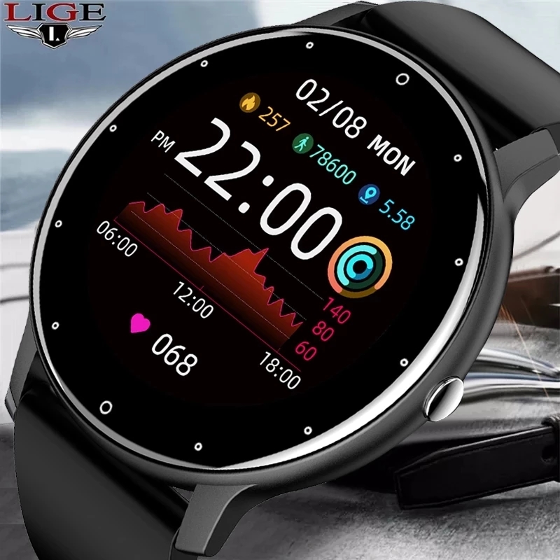 LIGE 2026 New Smart Watch Men  - Smartwatch Watches With Bluetooth ulasan dan harga