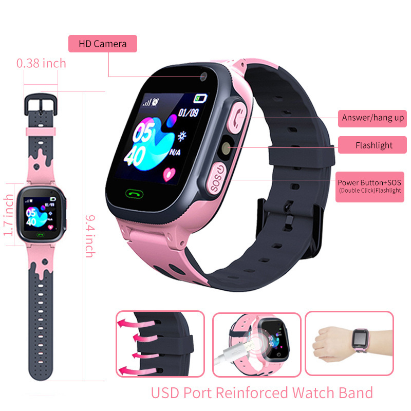 Kids Smart Watch Waterproof Sm - Smartwatch Digital Watches For Kid Boy With Alarm ulasan dan harga