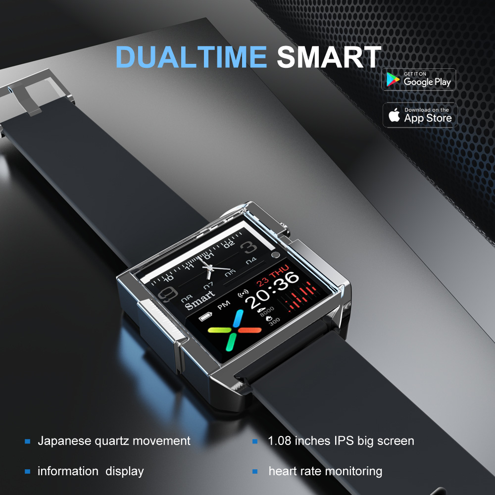 T9 Hybrid Smartwatch Heart Rat - Seiko Watches Smartwatch ulasan dan harga
