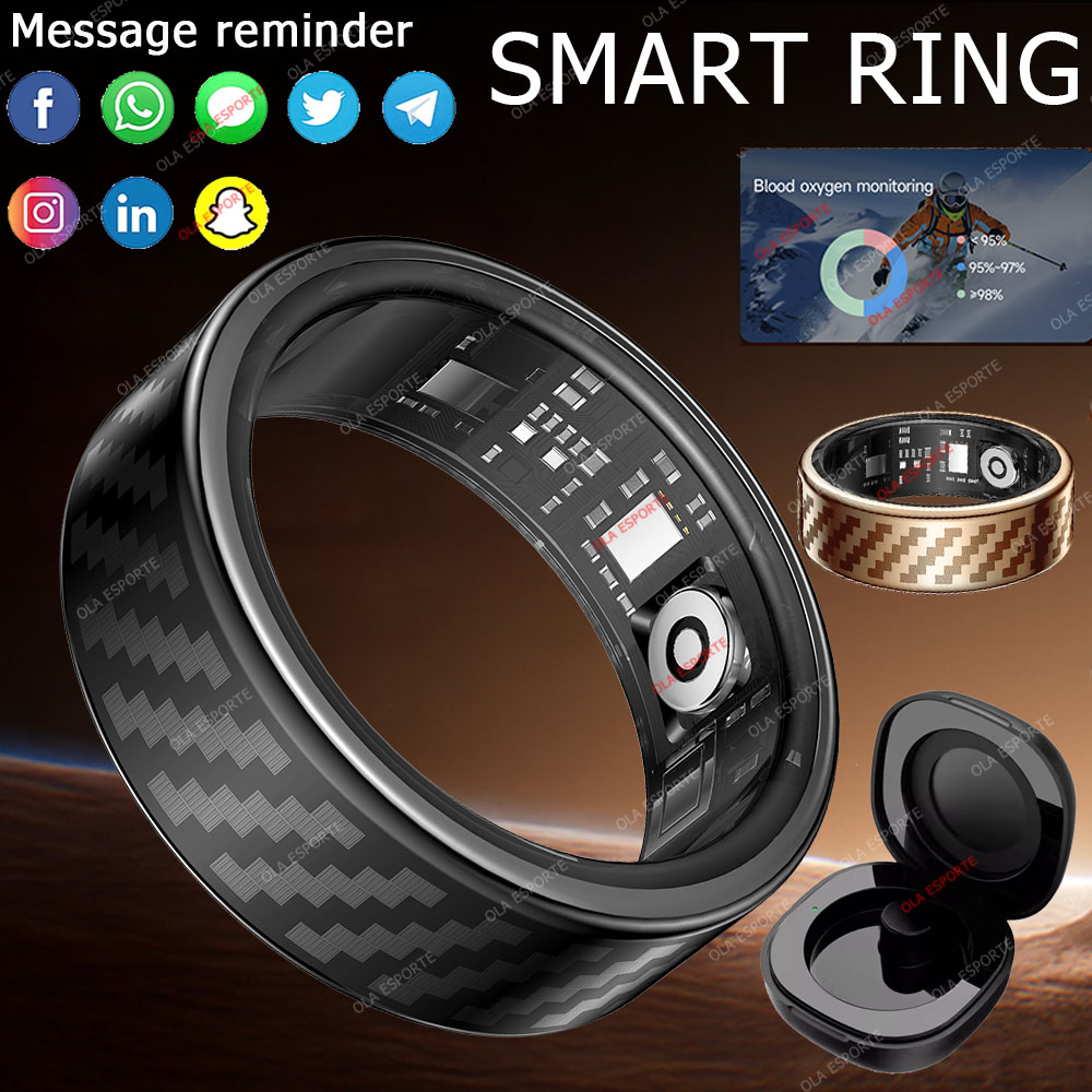 Newest Smart Ring Call Message - Smartwatch Health Watches For Men ulasan dan harga
