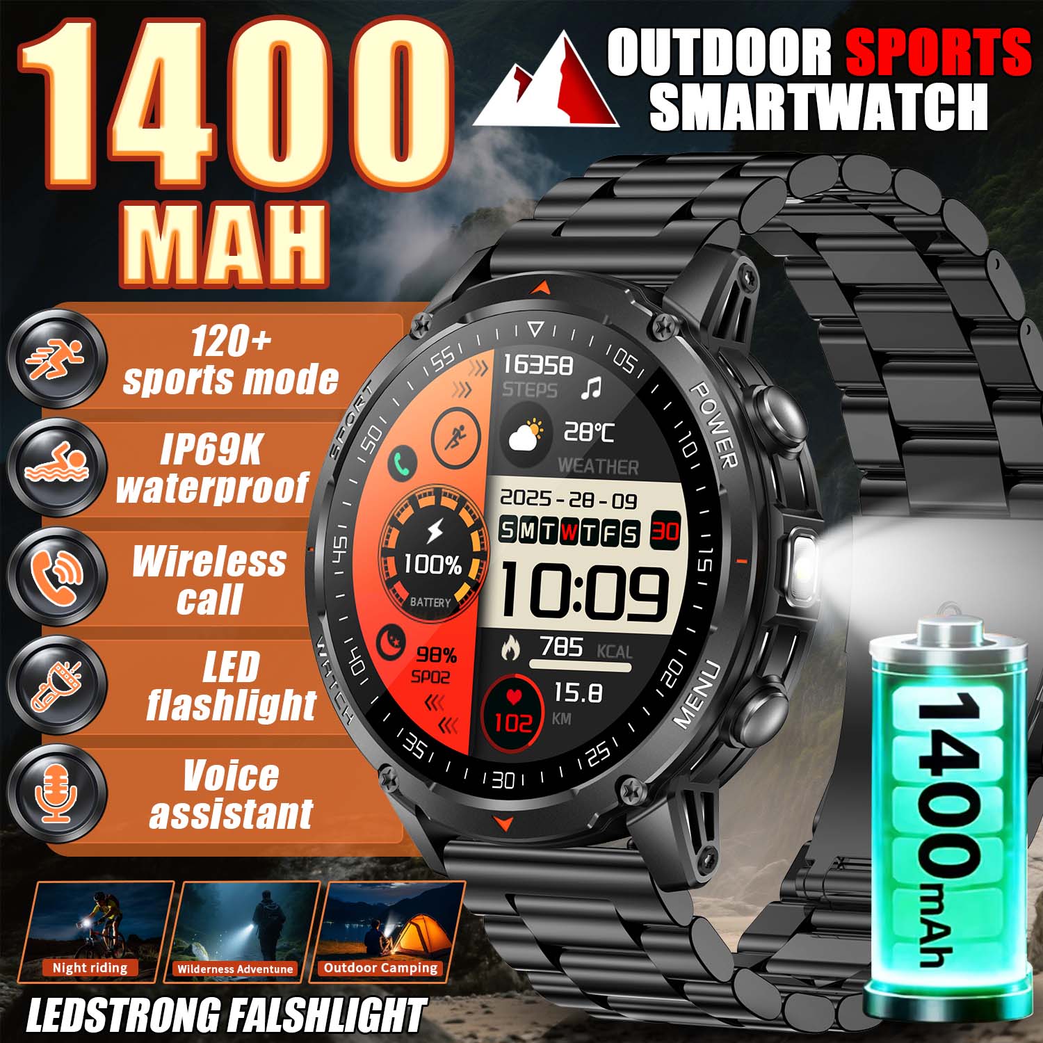 2026 New Military Smart Watch  - Smartwatch Trending Watches For Women ulasan dan harga