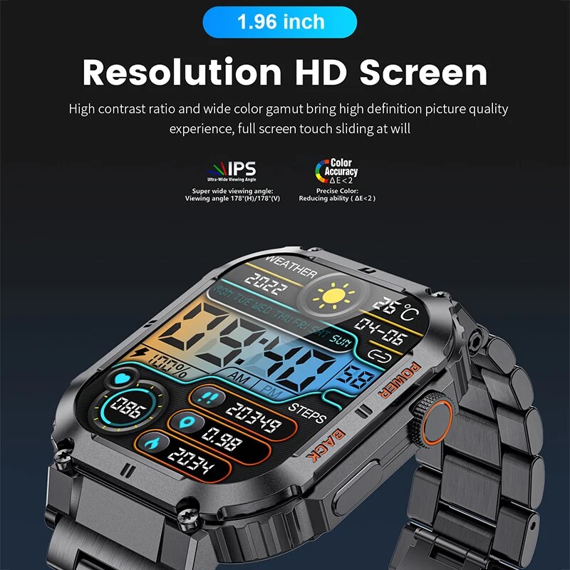 LIGE Outdoor Sports Fitness Sm - Smartwatch Watches With Bluetooth ulasan dan harga