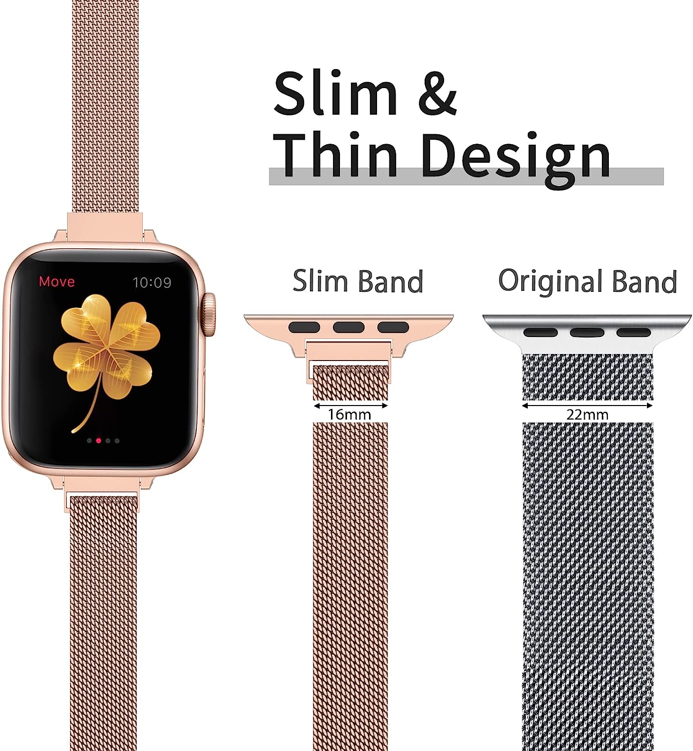 Slim Milanese Loop Strap For A - Smartwatch Slim Watches For Men ulasan dan harga