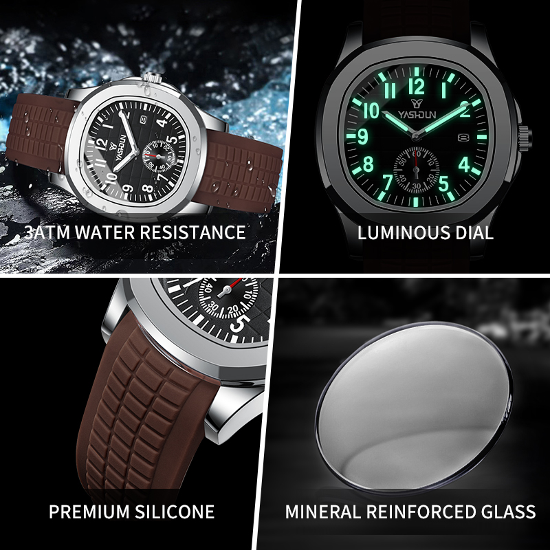 Brand Sport Men‘s Watches Busi - Smartwatch Square Watches For Men ulasan dan harga