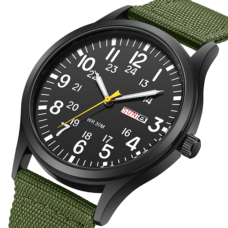2024 TPW Field Watch Easy Read - Solar Powered Watch ulasan dan harga