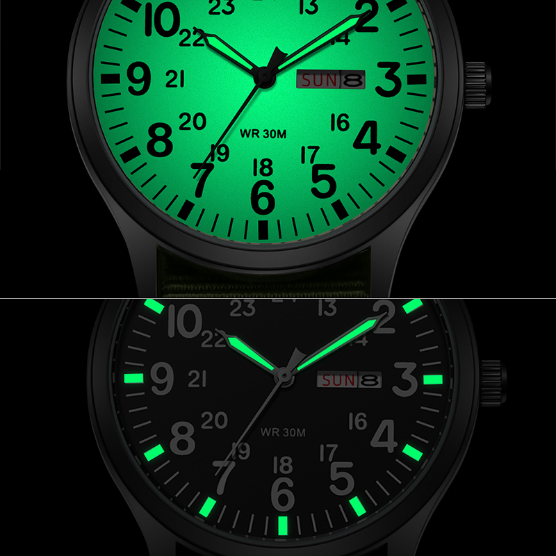 2024 TPW Field Watch Easy Read - Solar Powered Watch ulasan dan harga