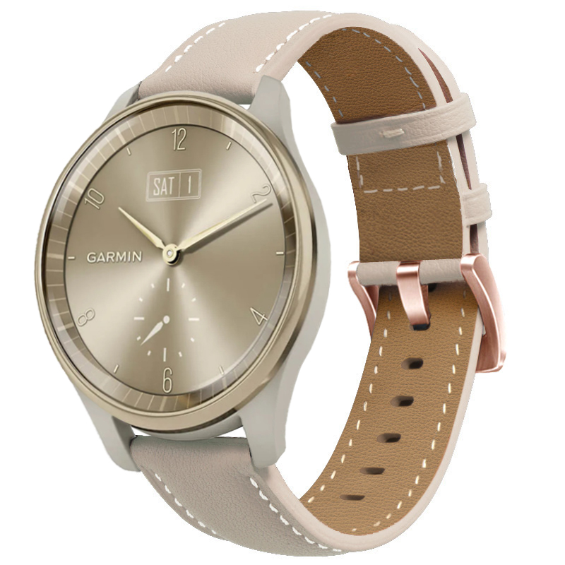 20mm Leather Band For Garmin V - Smartwatch Trending Watches For Women ulasan dan harga