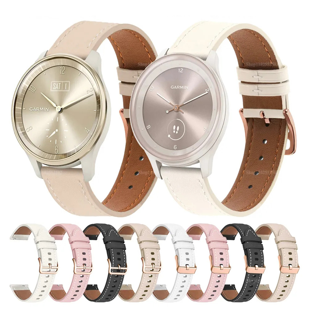 Women Girl Leather Band 20mm F - Smartwatch Trending Watches For Women ulasan dan harga