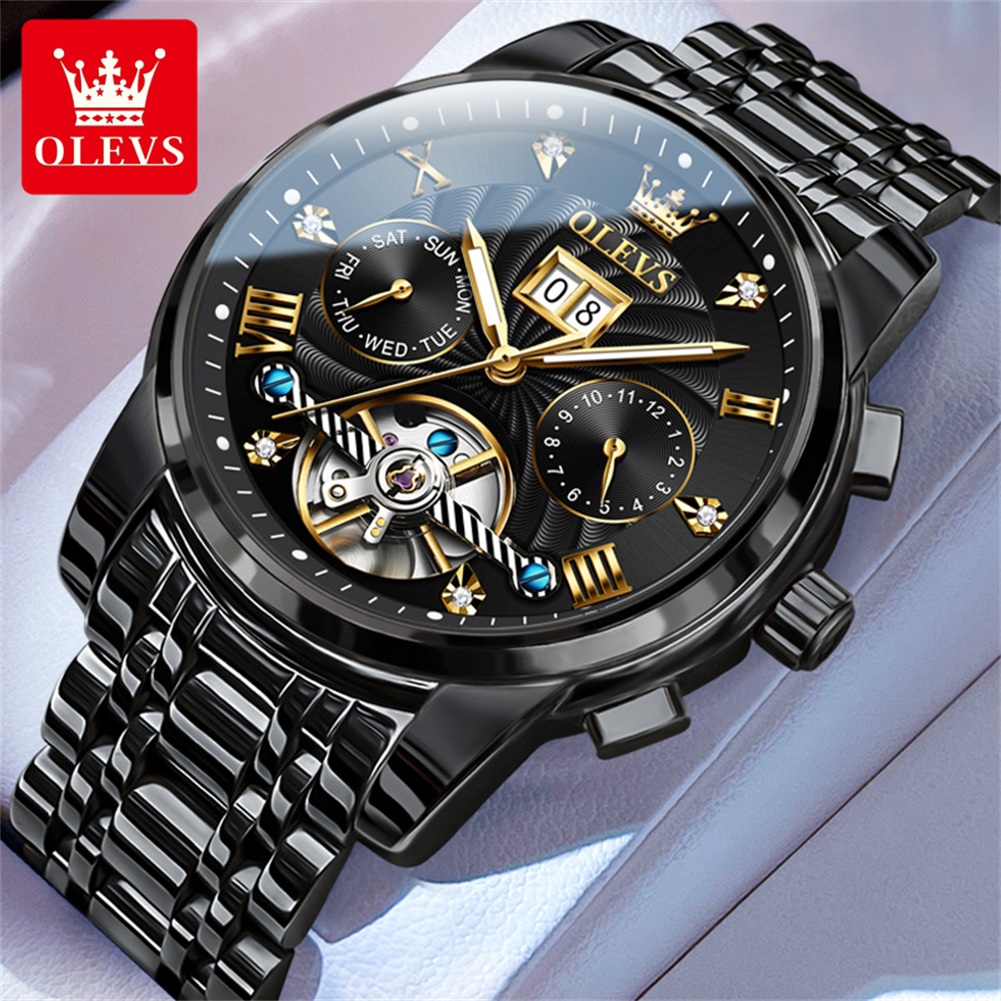 OLEVS Classic Men's Watches To - Rolex Watch Daytona ulasan dan harga