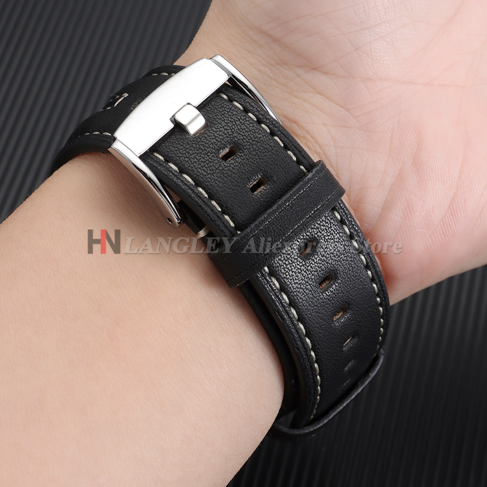 Vintage Leather Watch Band 22m - Seiko Watches Smartwatch ulasan dan harga