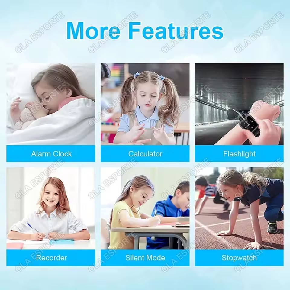 New Smart Watch Kids Waterproo - Smartwatch Digital Watches For Kid Boy With Alarm ulasan dan harga