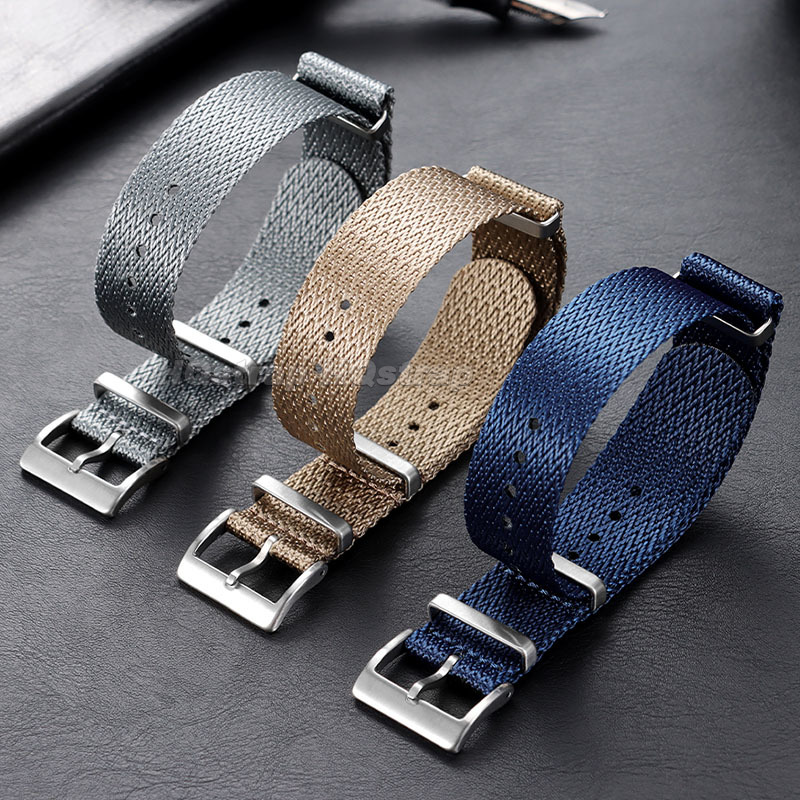 Canvas Nylon Watch Band 18mm 2 - Seiko Watches Smartwatch ulasan dan harga