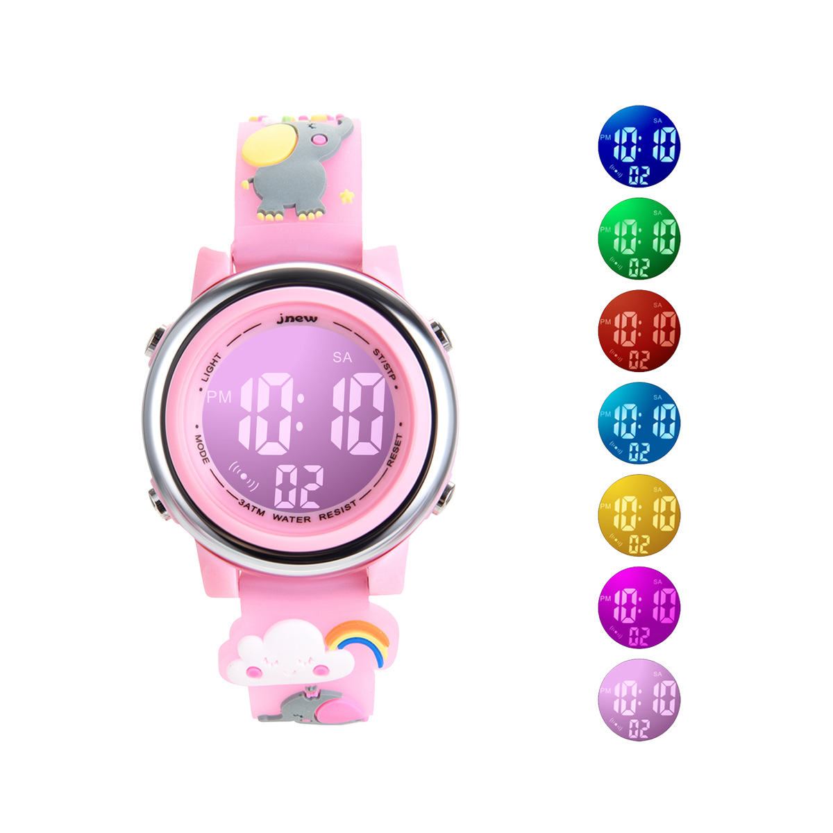 UTHAI H120 Children's Cartoon  - Smartwatch Digital Watches For Kid Boy With Alarm ulasan dan harga