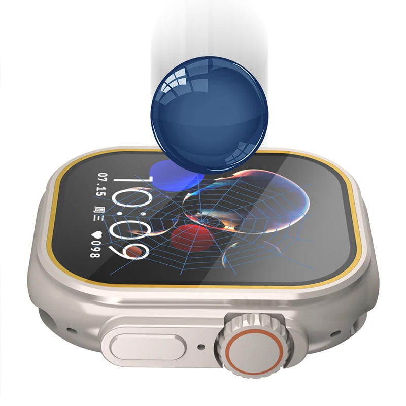 Tempered Glass Film for Apple  - Smartwatch Iphone Watches For Women ulasan dan harga