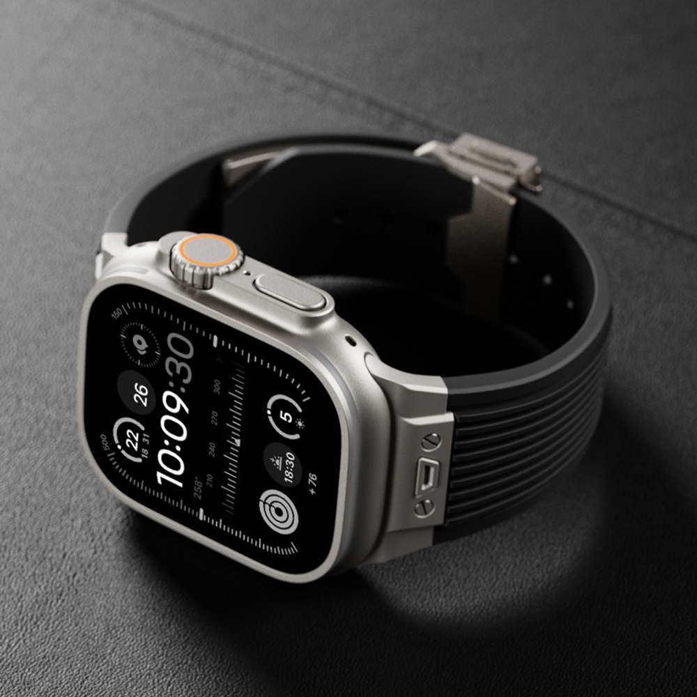Silicone Strap for Apple Watch - Smartwatch Slim Watches For Men ulasan dan harga