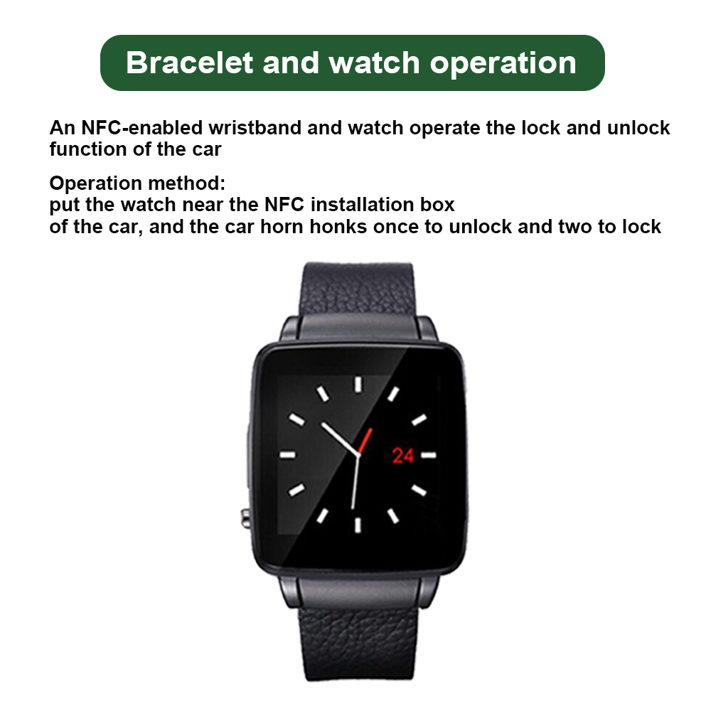 NFC mobile phone watch modifie - Smartwatch Watches With Bluetooth ulasan dan harga