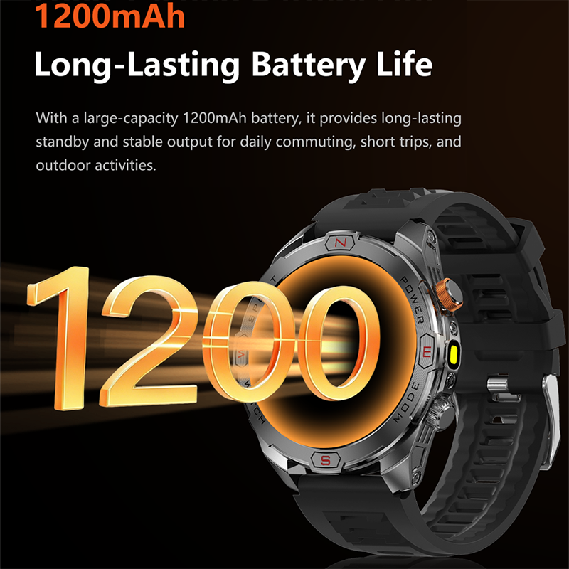 2026 New Rugged Power Smart Wa - Smartwatch Rugged Watches For Men ulasan dan harga