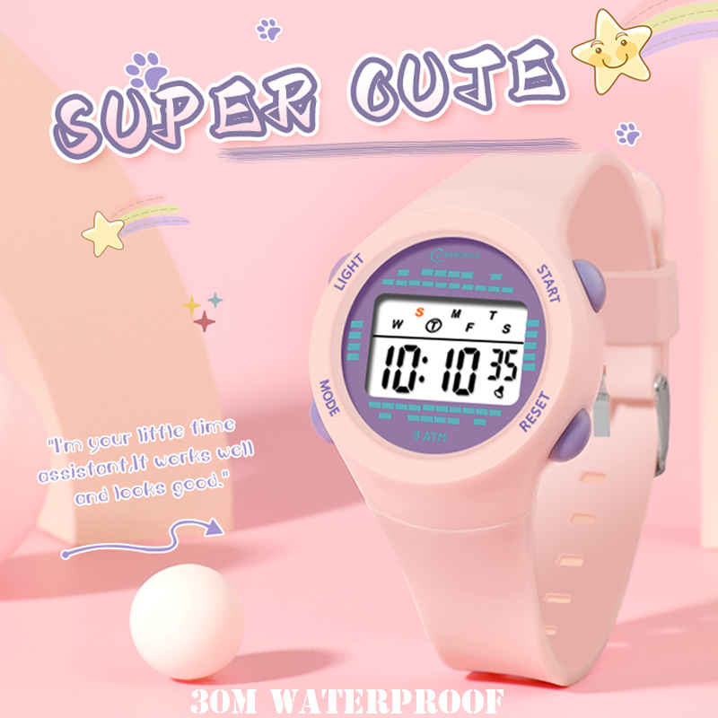 Children's Electronic Watch Gi - Smartwatch Digital Watches For Kid Boy With Alarm ulasan dan harga