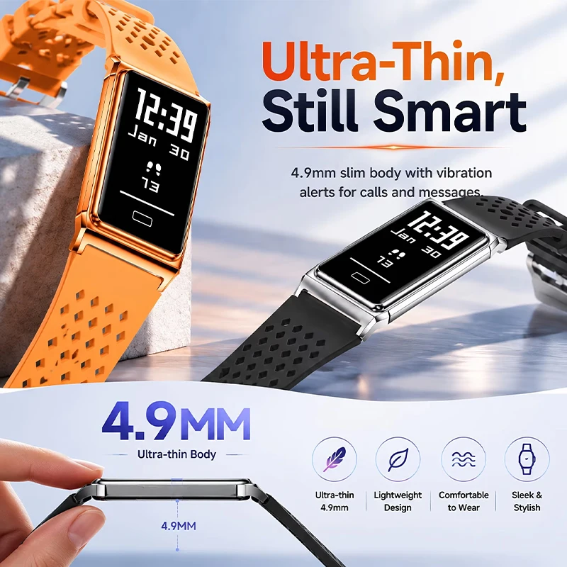 LIGE New Ultra-Slim Smart Brac - Smartwatch Slim Watches For Men ulasan dan harga